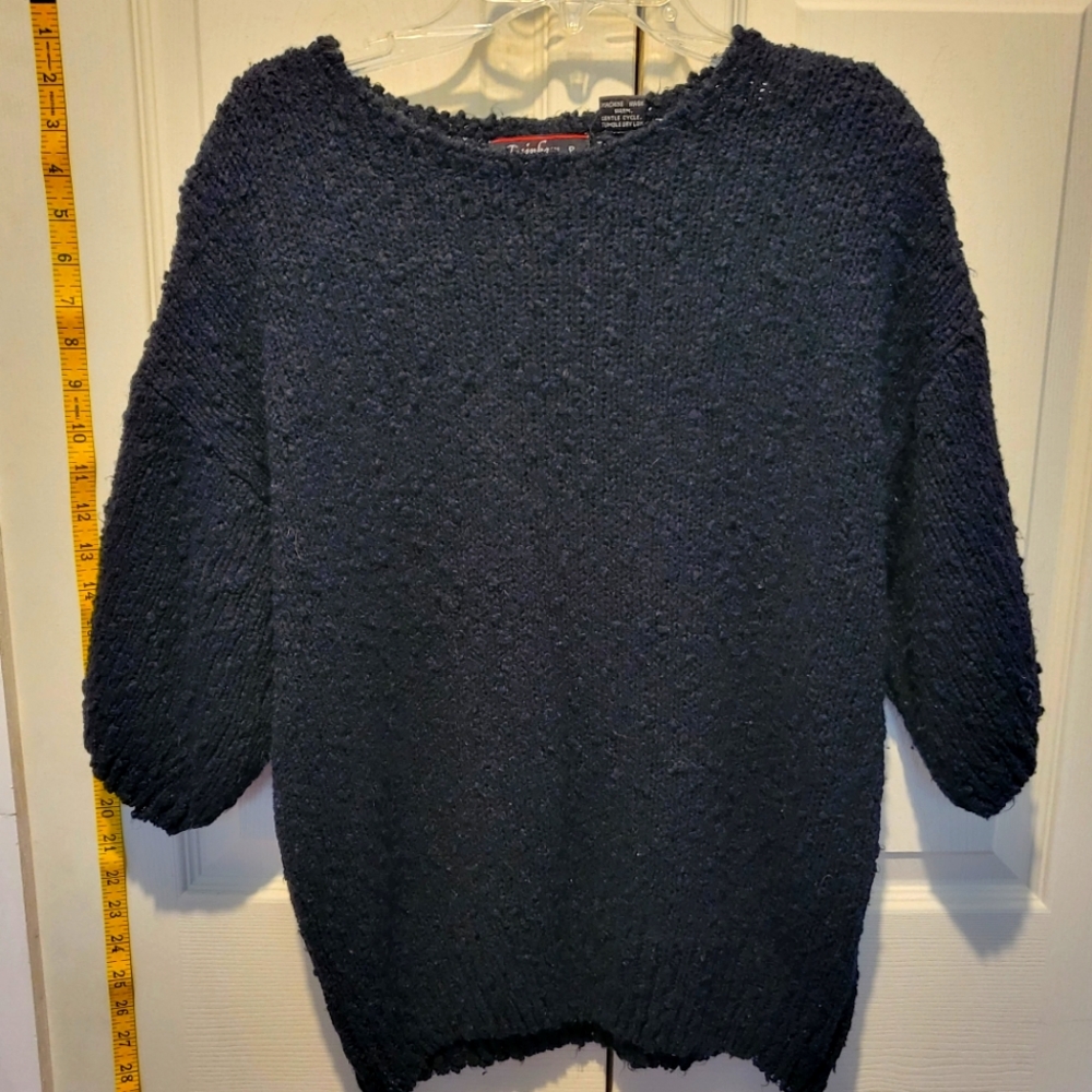 Like new size 18W, Rainbow Ridge + fall sweaters, 1 blue, 1 teal and 1 black.